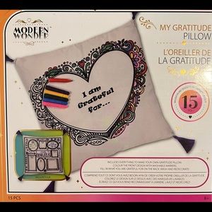 Modern Wonder Gratitude Pillow